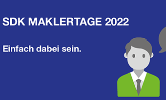 Die Maklertage 2022 unseres Kooperationspartners SDK